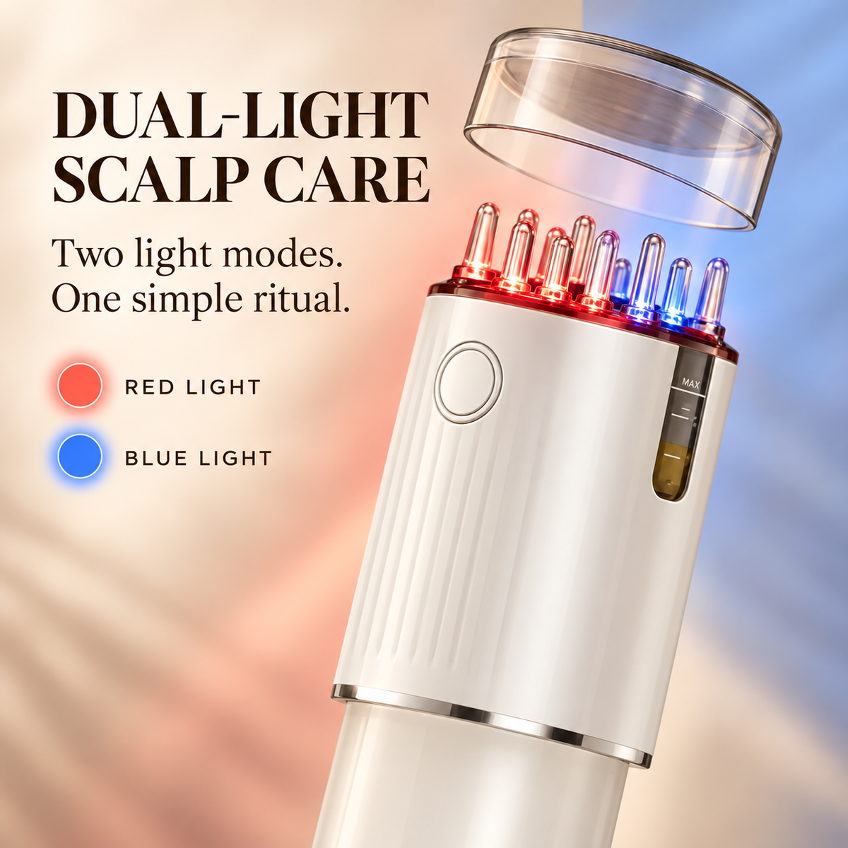 Ollibo Scalp Brush for Fuller, Thicker-Looking Hair